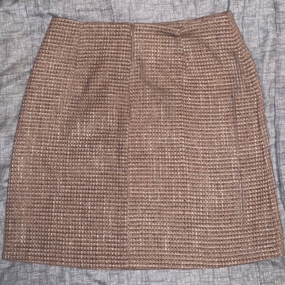 Pink Lily- Brown Tweed Skirt - Picture 7 of 14